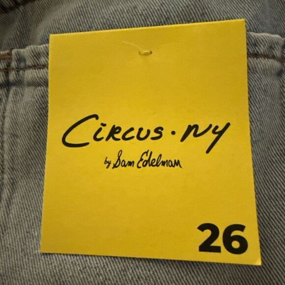 Circus NY Sam Edelman Size 26 Denim Jean Maxi Skirt Blue Calliope Back Slit‎ NEW - Picture 10 of 15